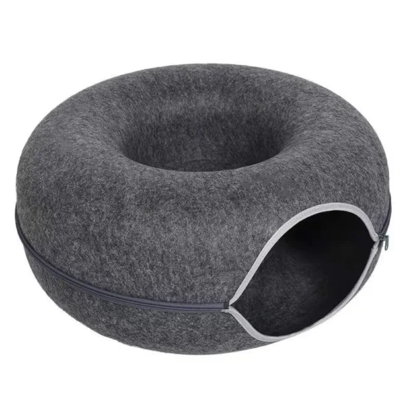 Round Design Cat Tunnel Bed