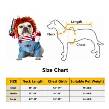 Adjustable For Christmas Funny Dog Clothes (7)