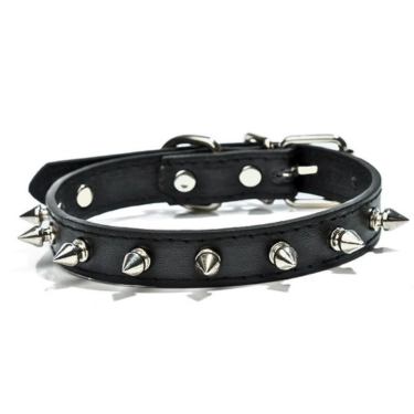 Adjustable Soft Leather Dog Collar (14)