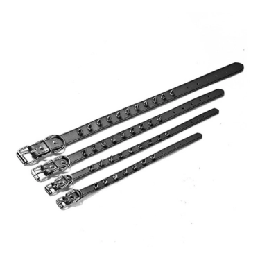 Adjustable Soft Leather Dog Collar (7)