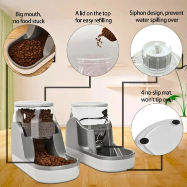 Automatic Pet Feeder and Water Dispenser (19)