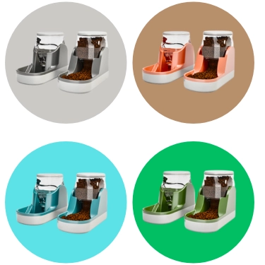 Automatic Pet Feeder and Water Dispenser (20)