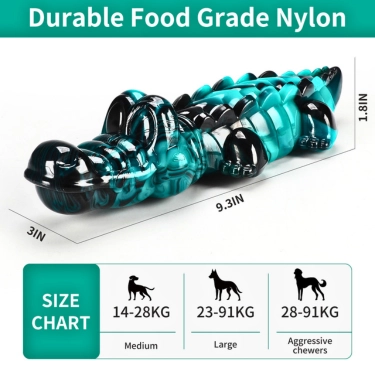 Crocodile Shape Dog Toy (13)