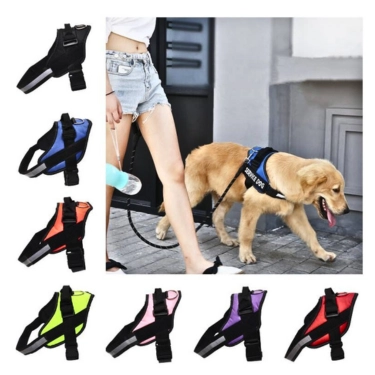 Dog Adjustable Reflective Harness (23)