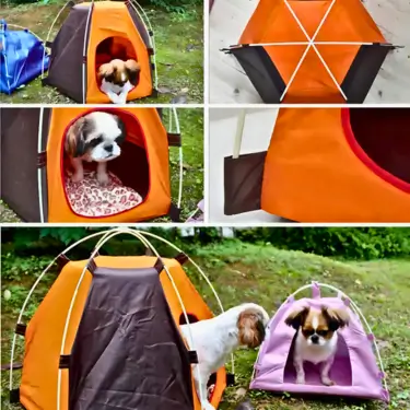 Foldable Dog Tent House (5)