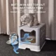 Foldable Enclosed Cat Litter Box (8)