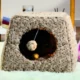 Foldable Fully Dual-Purpose Cat House (3)