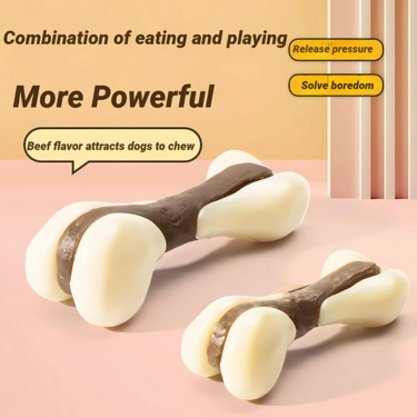 Interactive Dog Chewing Bones Toys (1)