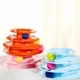 Interactive Puzzle Plastic Tower Cat Toy (3)