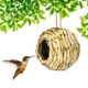 Natural Hanging Woven Bird Nest (4)