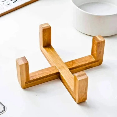 Pet Bowl with Wood Stand (22)