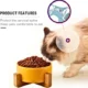 Pet Bowl with Wood Stand (29)