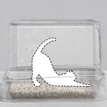 Plastic Litter Box for Cat (7)