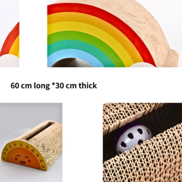 Rainbow Scratch Cat Claw Plate (4)