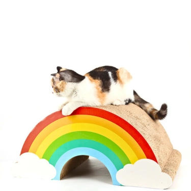 Rainbow Scratch Cat Claw Plate (5)