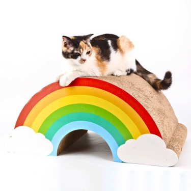 Rainbow Scratch Cat Claw Plate (6)