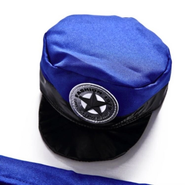 Soft Fabric Dog Police Cloth (4)