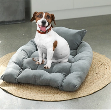 Square Cushion Pet Sofa Bed (17)