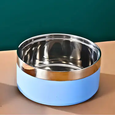Stainless Steel, Non-Slip Double-Layer Pet Bowl (6)
