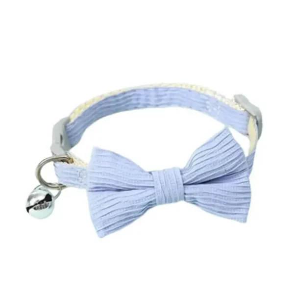 Comfortable Plush Cat Collar with Bell