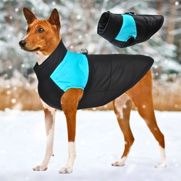 Waterproof Zipper Design Dog Jacket Coat (26)